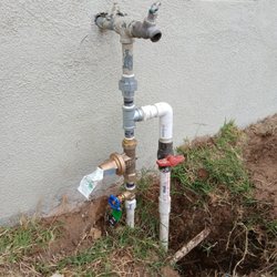 Flintstone plumbing