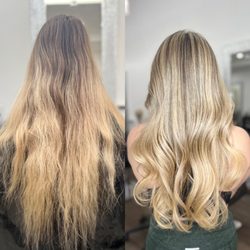 Andres Allen Hair Studio - Full Highlights, cut and style by Andres