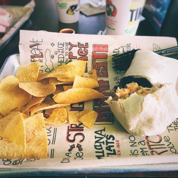 Tijuana Flats - $5.99 burrito/bowl + chips. P.s food was so good I forgot to take a good picture of it! - Tex-Mex Near Me - Hollywood, Florida