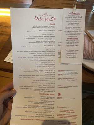 Menu photo 7 The Duchess Baltimore, MD Menu photo 7 The Duchess Baltimore, MD