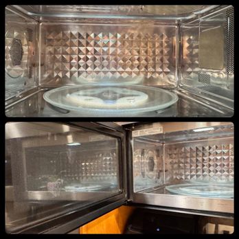 The Mess Reset - After- Shiny clean microwave - Home Organization Near Me The Mess Reset - After- Shiny clean microwave - Home Organization Near Me