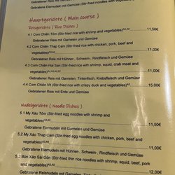 Saigon - Menu February 2025