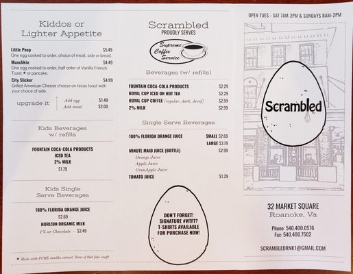 Menu photo 7 Scrambled Roanoke, VA Menu photo 7 Scrambled Roanoke, VA