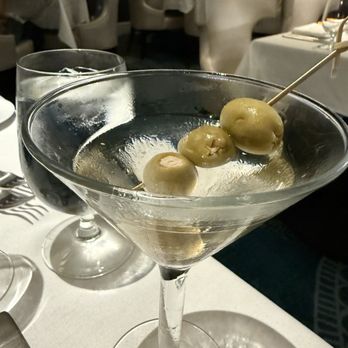 SeaGuini - Opal Sands Resort - Martini was good but bleu cheese stuffed olives were straight from a jar, pre made. - New American Near Me - Clearwater, Florida