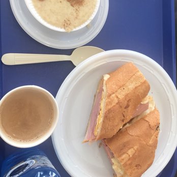 Kasalta - Avena ( Puerto Rican oatmeal) Ham, egg and cheese breakfast sandwich  Coffee - Spanish Near Me - San Juan, Puerto Rico