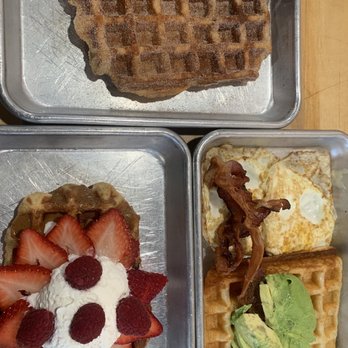 Waffle Love - Churro waffle, red love, and Breakfast Plate - Waffles Near Me - Northridge, California Waffle Love - Churro waffle, red love, and Breakfast Plate - Waffles Near Me - Northridge, California