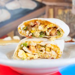 Las Morenas Mexican Restaurant - Burrito de desayuno breakfast burrito