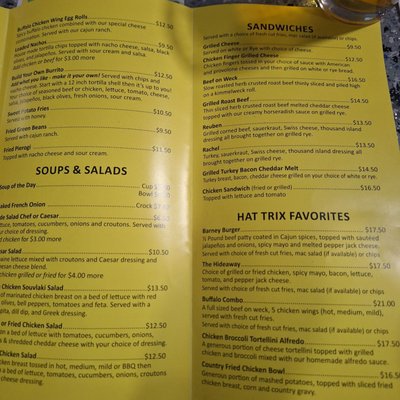 Menu photo 2 Hat Trix Bar and Grill Hamburg, NY Menu photo 2 Hat Trix Bar and Grill Hamburg, NY