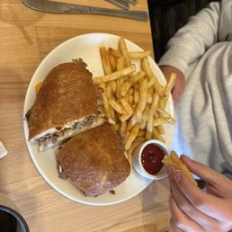 Cheesesteak Panini Cheesesteak Panini