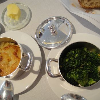 Petrus - Sides of potatoes and broccolini. - French Near Me - London, XGL