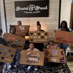 Board and Brush - Birthday Squad