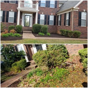 Brielle's Landscaping Service - before and after photos - Gardeners Near Me - Stafford, Virginia Brielle's Landscaping Service - before and after photos - Gardeners Near Me - Stafford, Virginia