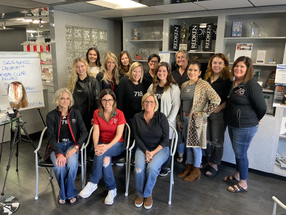 Studio 718 Hair Salon Logo