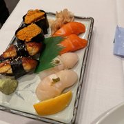 Photo of Sushi Gen - Los Angeles, CA, United States. Fresh Water Eel, Uni, Scallop, Salmon