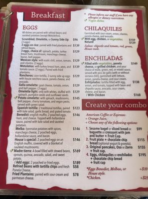 Menu photo 2 Bajo Cafe Playa del Carmen, ROO Menu photo 2 Bajo Cafe Playa del Carmen, ROO