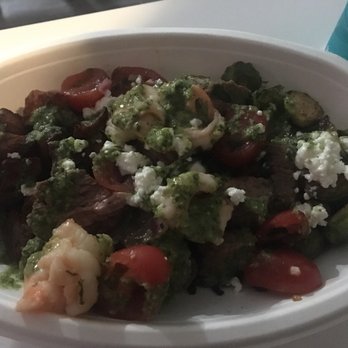Bolay - Steak and shrimp small bol. So good! - New American Near Me - West Palm Beach, Florida
