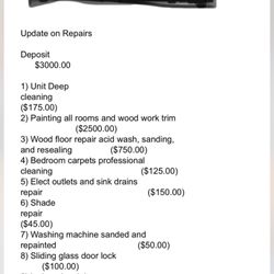 Michael Anderson-RE/MAX Consultants Realty I - Trying to extract ridiculous charges from our 3k security deposit.