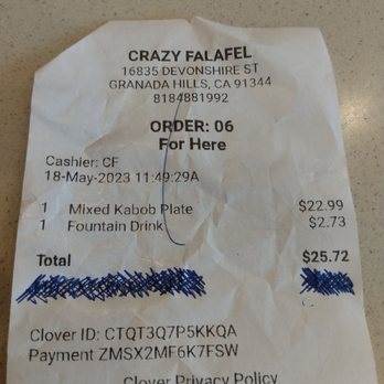 Crazy Falafel - Falafel Near Me - Granada Hills, California Crazy Falafel - Falafel Near Me - Granada Hills, California