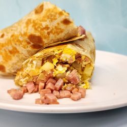 Dulce Amor - Breakfast Burrito de jamon!