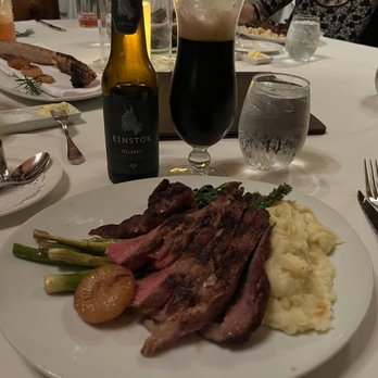 Saddle Peak Lodge - Tomahawk feast plated. - New American Near Me - Calabasas, California Saddle Peak Lodge - Tomahawk feast plated. - New American Near Me - Calabasas, California