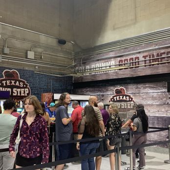 Alamodome - Concert-goers standing in line to purchase food and drinks - Stadiums & Arenas Near Me - San Antonio, Texas