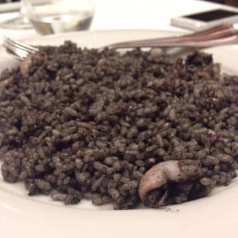 Passadís del Pep - Squid ink risotto - Mediterranean Near Me - Barcelona, B Passadís del Pep - Squid ink risotto - Mediterranean Near Me - Barcelona, B
