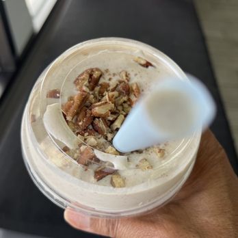 Cheers Nutrition - Banana nut bread smoothie - Juice Bars & Smoothies Near Me - San Bernardino, California Cheers Nutrition - Banana nut bread smoothie - Juice Bars & Smoothies Near Me - San Bernardino, California
