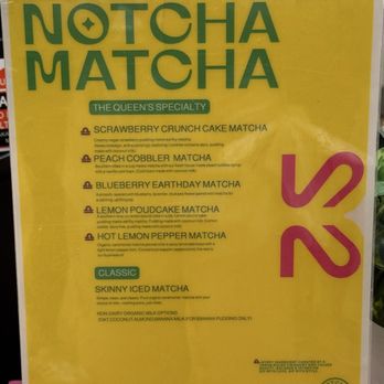 Notcha Matcha - Spring Menu - Coffee & Tea Near Me - Atlanta, Georgia Notcha Matcha - Spring Menu - Coffee & Tea Near Me - Atlanta, Georgia