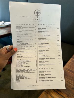 Menu photo 4 GRATA Italian Eatery Windsor, CA Menu photo 4 GRATA Italian Eatery Windsor, CA