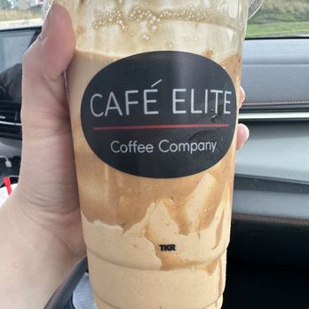 Cafe Elite - Peanut butter and white chocolate blended Frappe - Cafes Near Me - Tacoma, Washington Cafe Elite - Peanut butter and white chocolate blended Frappe - Cafes Near Me - Tacoma, Washington