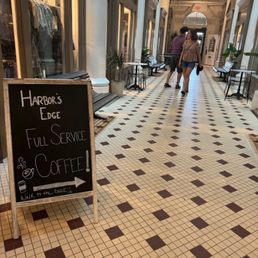 a sign in a mall a sign in a mall