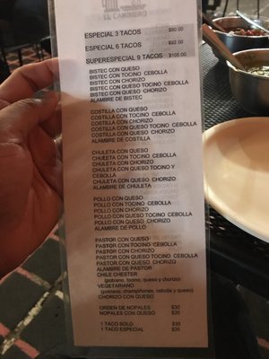 Menu photo 2 El Caminero Cuidad de México, DIF