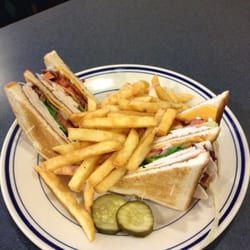 Freedom Square Diner - Our famous turkey club!