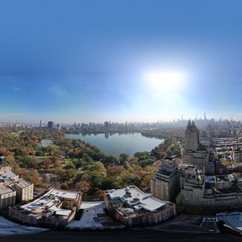 Ride Fly View - 360 drone pano shot of UWS - Real Estate Photography Near Me Ride Fly View - 360 drone pano shot of UWS - Real Estate Photography Near Me
