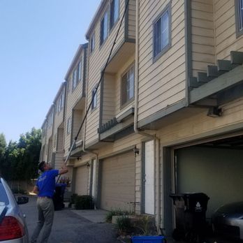 B O S S Window Cleaning - 2nd story windows getting cleaned! Half a million home so might as well keep them clean - Window Washing Near Me B O S S Window Cleaning - 2nd story windows getting cleaned! Half a million home so might as well keep them clean - Window Washing Near Me