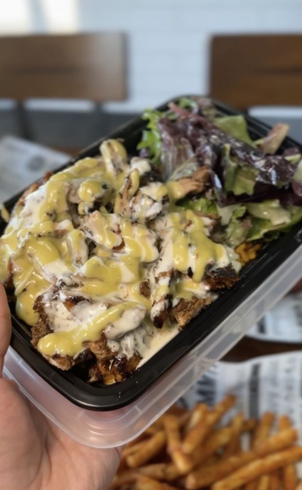 Food from Crave shack