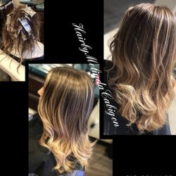 Hair By Melinda Cabigon - Sunkissed foilyage