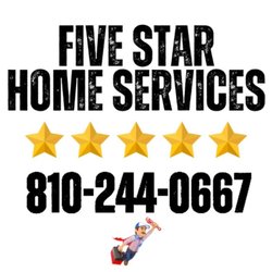 Five Star Home Services - Five Star Home Services Logo 810-244-0667