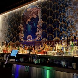The bar