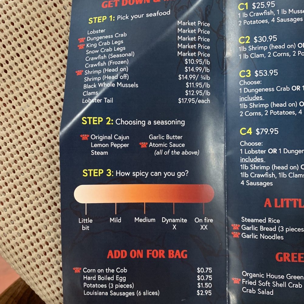 Bag O Crab - Menu - Cajun/Creole Near Me - Vallejo, California Bag O Crab - Menu - Cajun/Creole Near Me - Vallejo, California
