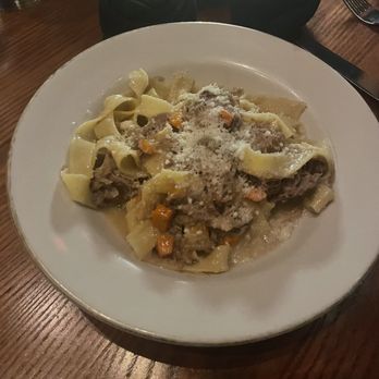 Osteria Stella - Papperdelle w white ragu - Italian Near Me - Knoxville, Tennessee