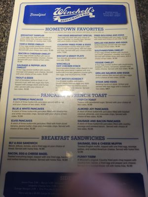 Menu photo 1 Winchell's Lexington, KY