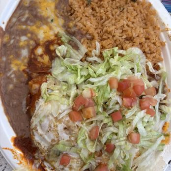 La Milpa - Chicken Enchiladas Montadas - Mexican Near Me - Milpitas, California