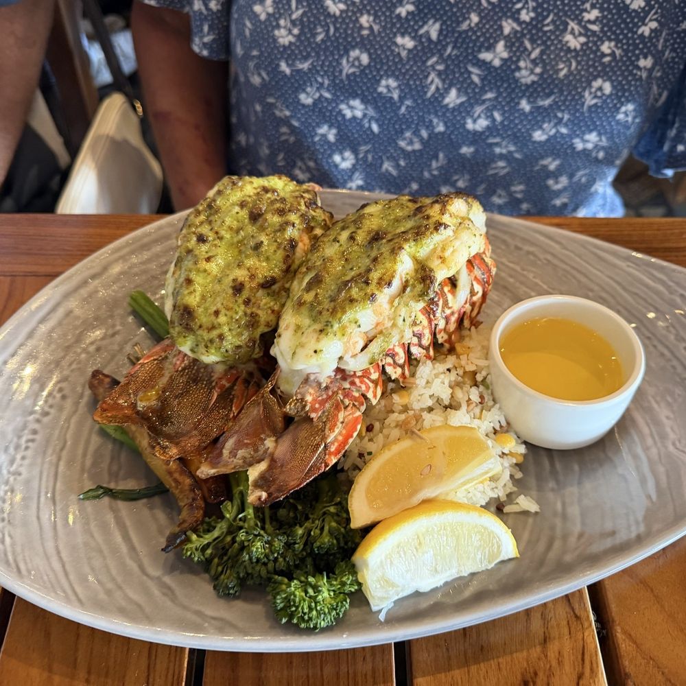 Duke's Beach House - Two giant lobster tails - Breakfast & Brunch Near Me - Lahaina, Hawaii Duke's Beach House - Two giant lobster tails - Breakfast & Brunch Near Me - Lahaina, Hawaii