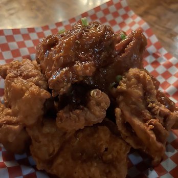 Dawa - Half regular half spicy fried chicken - Korean Near Me - Lynnwood, Washington