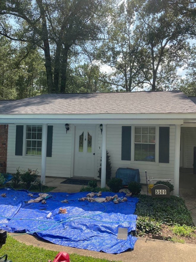 Slide of D B roofing