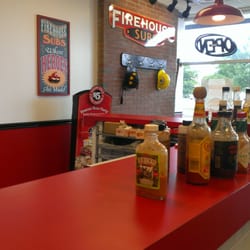 The hot sauces are numbered by how hot they are.