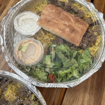 Halal Gyro Express - Food is less than 1/3 of the container - Mediterranean Near Me - San Jose, California Halal Gyro Express - Food is less than 1/3 of the container - Mediterranean Near Me - San Jose, California