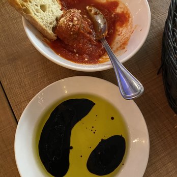 Doppio Zero Concord Veranda - Homemade meatballs, balsamic vinegar in olive oil - Italian Near Me - Concord, California Doppio Zero Concord Veranda - Homemade meatballs, balsamic vinegar in olive oil - Italian Near Me - Concord, California