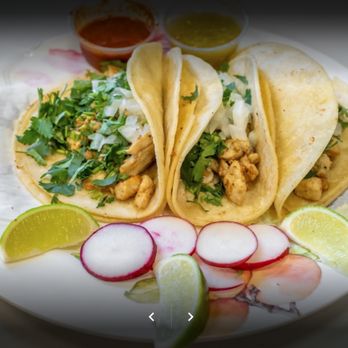 La Loteria Pizzeria - three tacos on a plate - Mexican Near Me - Bronx, New York La Loteria Pizzeria - three tacos on a plate - Mexican Near Me - Bronx, New York
